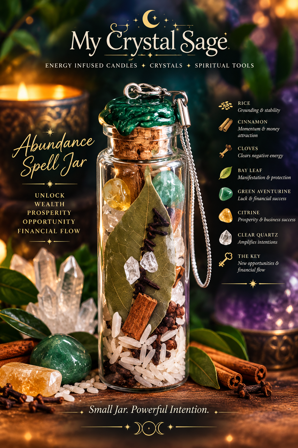 Abundance Spell Jar